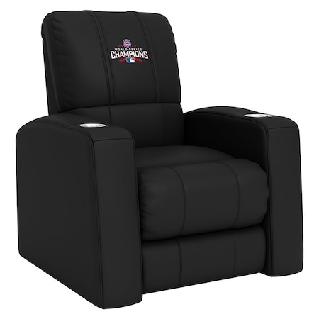 Dreamseat Relax Recliner with 2016 Chicago Cubs World Series Logo XZ418301RHTCDBLK-PSMLB20042
